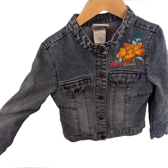 Vintage That's so Raven Disney Denim Jacket Girls 7/8 Y2K - Picture 7 of 16